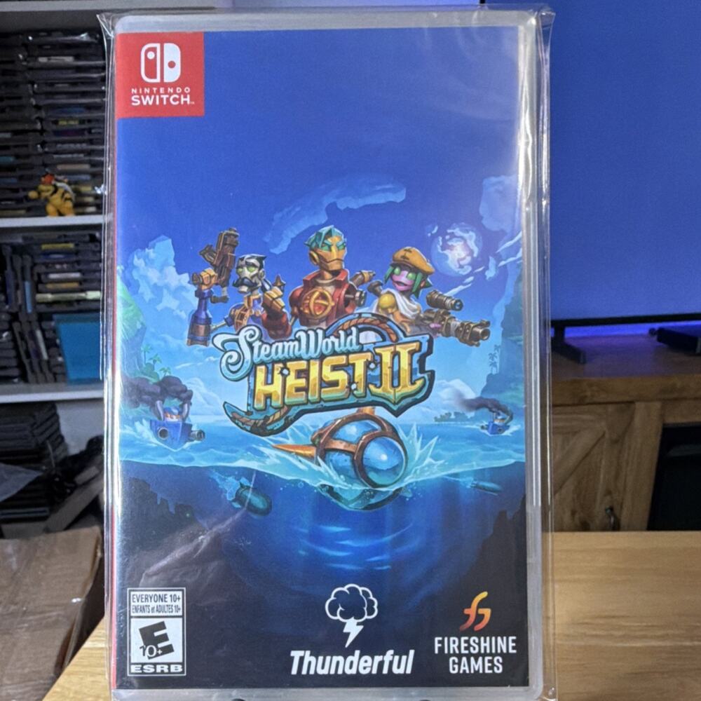 SteamWorld Heist II Nintendo Switch Thunderful Fireshine Strategy E10+ NTSC